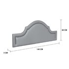 Cabeceira Casal Estofada Para Cama Box Provençal Luxo Com Tac