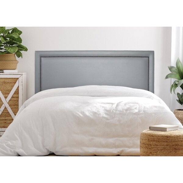 Cabeceira Casal Estofada Para Cama Box Reta Luxo Com Tachas 1