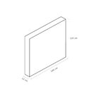 Cabeceira Casal Estofada Sena Ortobom Branco