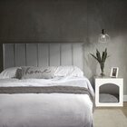 Cabeceira Casal Estofada Uvaia Cabecasa Madeiraoriginals Cinza