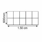 Cabeceira Casal Estofado Luna Viero Prata