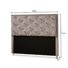 Cabeceira Casal Europa 1,93 Bege