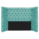 Cabeceira Casal Everest P02 140 Cm Para Cama Box Suede - Doce