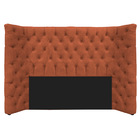 Cabeceira Casal Everest P02 140 Cm Para Cama Box Suede - Doce