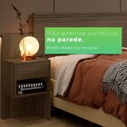 Cabeceira Casal Extensível 223 A 243 Cm Master Imbuia