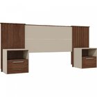 Cabeceira Casal Extensível 2 Mesas Com Gaveta Lucius Caemmun