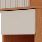 Cabeceira Casal Extensível Com 2 Mesas Com Gavetas Cinamomo/o