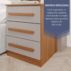 Cabeceira Casal Extensível Com Led Luminous Yescasa Cinamomo