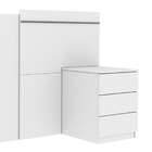 Cabeceira Casal Extensível Com Mesa De Apoio Veronna Tcil