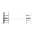 Cabeceira Casal Extensível E Mesa Lateral Madeirada Carraro