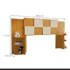 Cabeceira Casal Firenze Cinamomo/off White