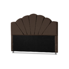 Cabeceira Casal Flora 1,38 Marrom