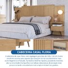 Cabeceira Casal Flora Angelin/boucle