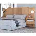 Cabeceira Casal Flora Com 2 Mesas Angelin Castro Móveis