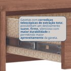 Cabeceira Casal Flora Macadâmia/boucle