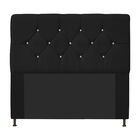 Cabeceira Casal França A05 C/ Strass 140 Cm Para Cama Box Cor