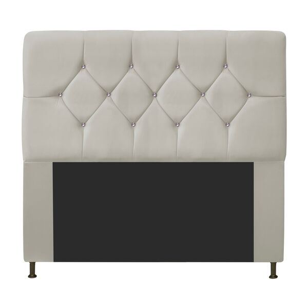 Cabeceira Casal França A05 C/ Strass 140 Cm Para Cama Box Sue