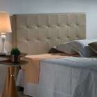 Cabeceira Casal Genebra 140 Cm Bege