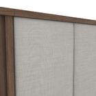 Cabeceira Casal Grécia Estofada 4 Gavetas - Móveis Henn