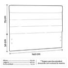 Cabeceira Casal Greta Branco