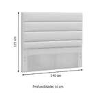 Cabeceira Casal Greta Branco