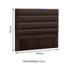 Cabeceira Casal Greta Marrom