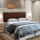 Cabeceira Casal Hanover Chocolate