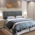 Cabeceira Casal Hanover Grafite