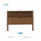 Cabeceira Casal Invicta Com Baú Jatobá