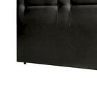 Cabeceira Casal Isa 140cm Laminado Preto – Fdecor