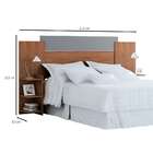 Cabeceira Casal Isabela Savana E Grafite