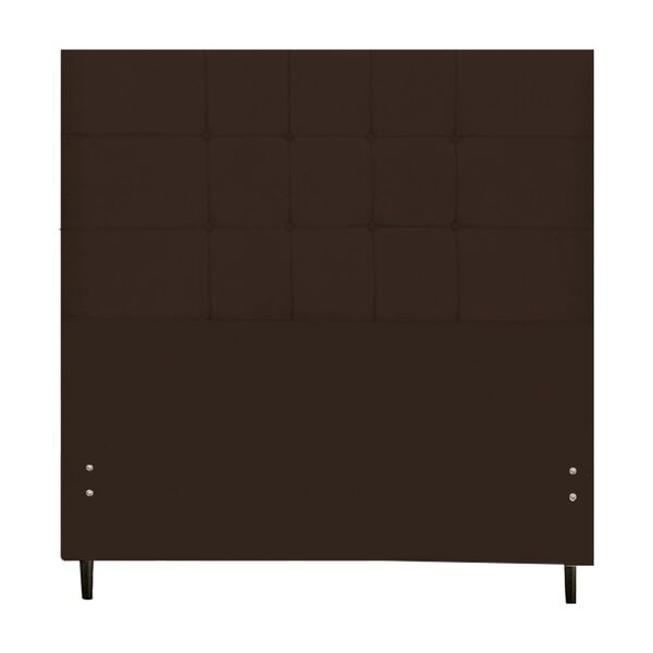 Cabeceira Casal Jbe Moveis Barcelona 144cm Marrom Para Cama B