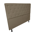 Cabeceira Casal King  Juliana 190cm Para Cama Box Suede Capuc