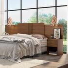 Cabeceira Casal King Bari Grafito