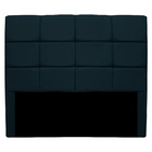 Cabeceira Casal King Box Estofada 195 Cm Toquio Suede Azul Ma