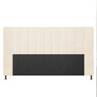 Cabeceira Casal King Cama Box 195cm Para Quarto Malibu Suede