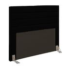 Cabeceira Casal King Cama Box 195cm Para Quarto Rubi Suede M1