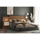 Cabeceira Casal/king Extensível Com 2 Mesas De Apoio Recife A