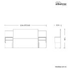 Cabeceira Casal/king Extensível Com 2 Mesas De Apoio Recife A