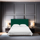 Cabeceira Casal King Size Estofada Para Cama Box Alicia Velud