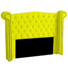 Cabeceira Casal King Size Estofada Para Cama Box Ayla Veludo