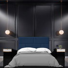 Cabeceira Casal King Size Estofada Para Cama Box Jade Veludo