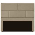 Cabeceira Casal King Size Estofada Para Cama Box Jade Veludo