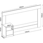 Cabeceira Casal London Demobile