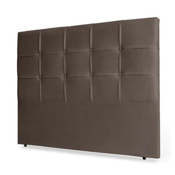 Cabeceira Casal Luiza 140cm Laminado Marron – Fdecor