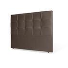 Cabeceira Casal Luiza 140cm Suede Marron – Fdecor