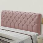 Cabeceira Casal Luxúria Luxor Rosé 1,40m