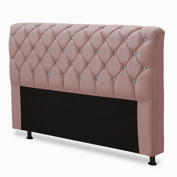 Cabeceira Casal Luxúria Luxor Rosé 1,40m