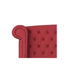 Cabeceira Casal Lyon P04 140 Cm Suede - Amarena Móveis - Verm