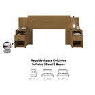 Cabeceira Casal Maceió 234cm Poliman